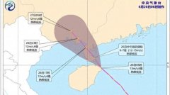 热带低压登陆中国海南 为受台风重创区带来新一轮降雨